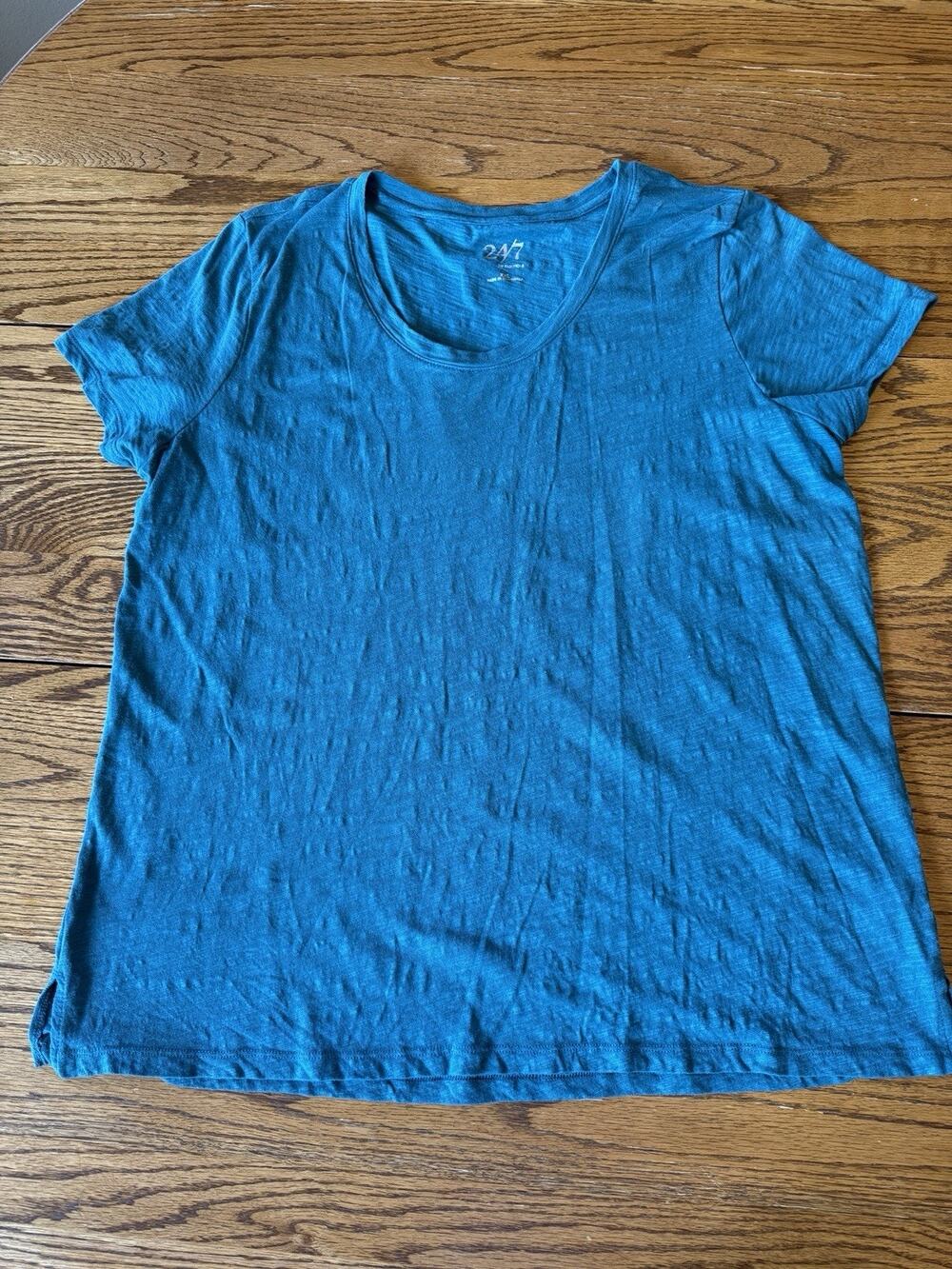 Maurice’s 24/7 top XXL Teal Blue